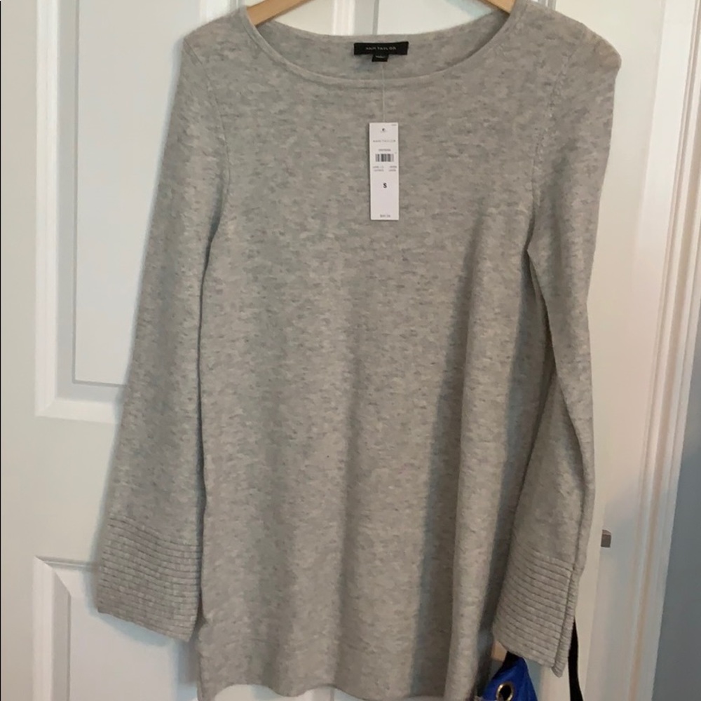 Ann Taylor wool tunic sweater